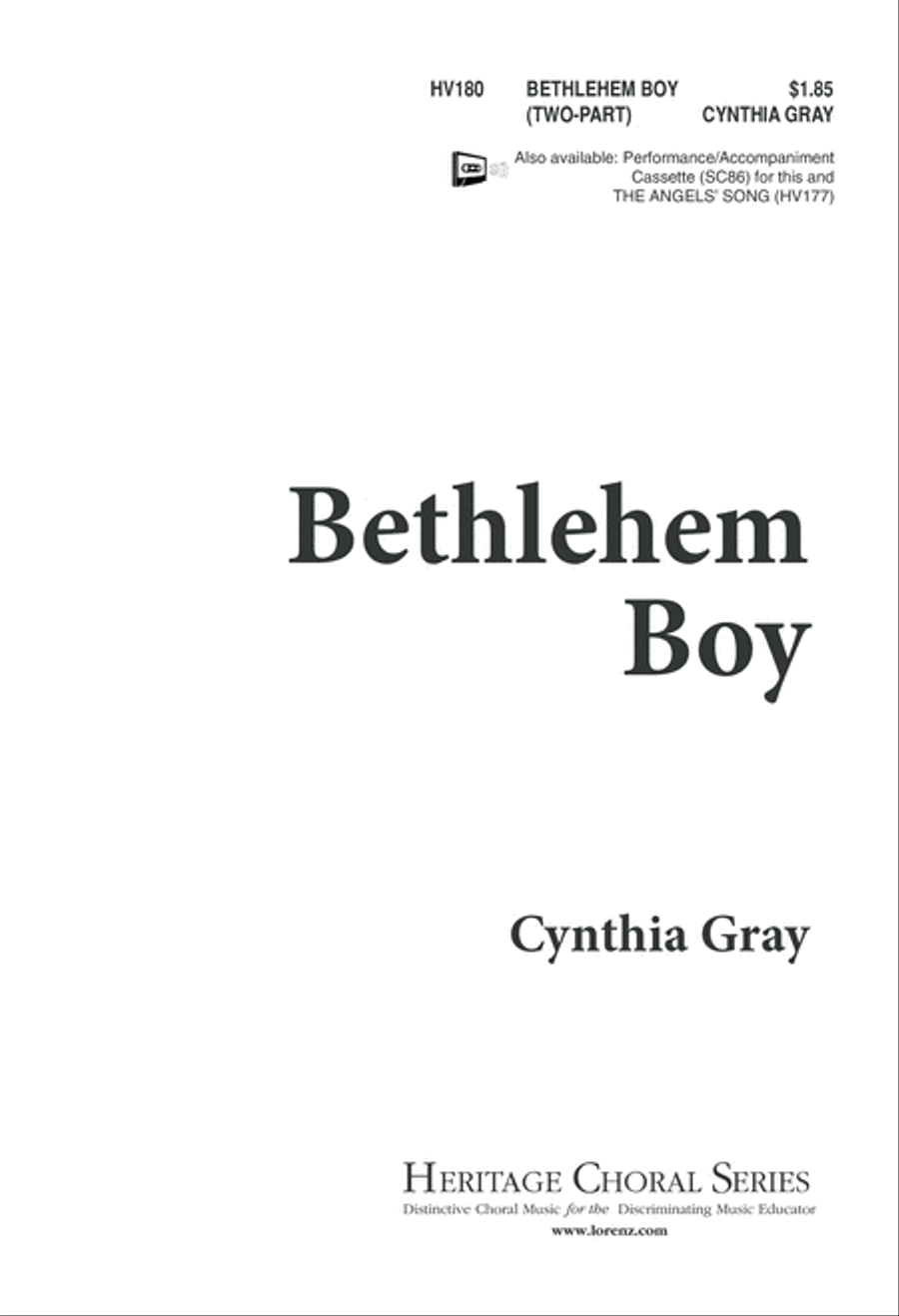 Bethlehem Boy Bethlehem Boy 2-Part scores gallery preview page 2