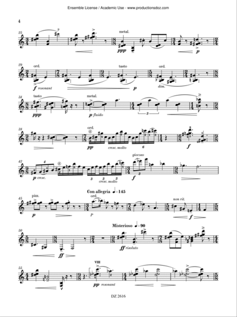 Artificial Nature Classical Guitar scores gallery preview page 4