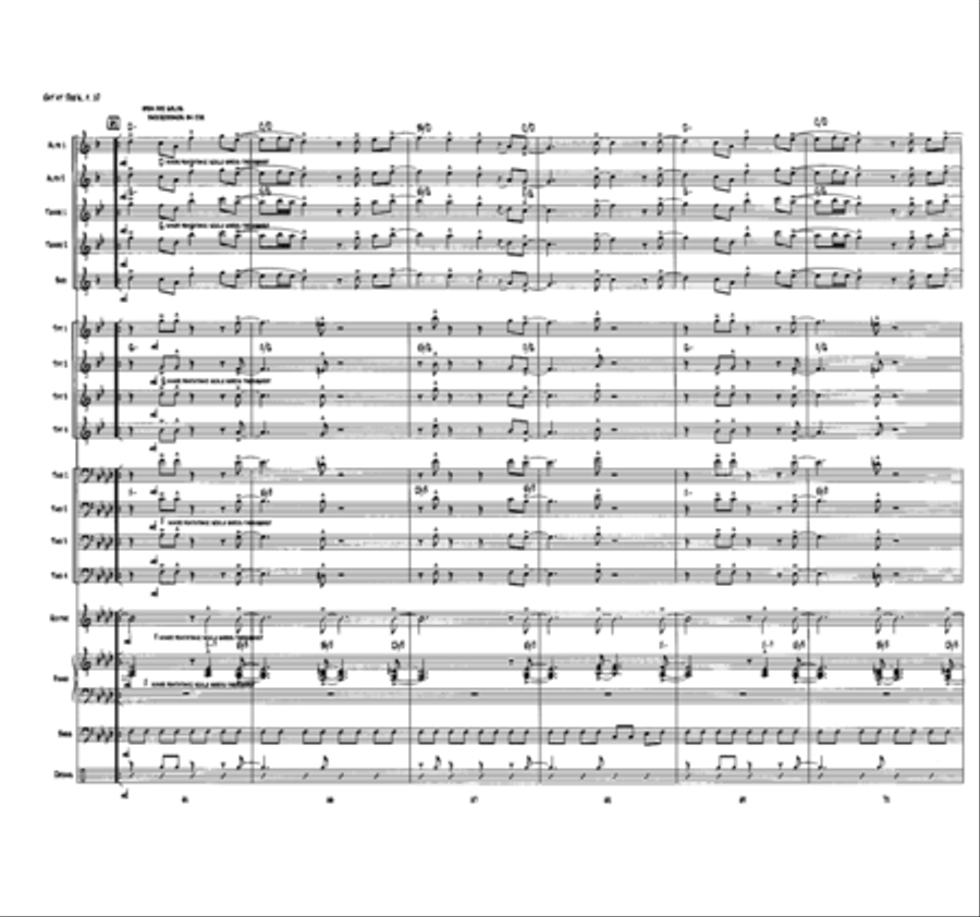 Eat At Joe's Eat At Joe's Jazz Ensemble scores gallery preview page 11