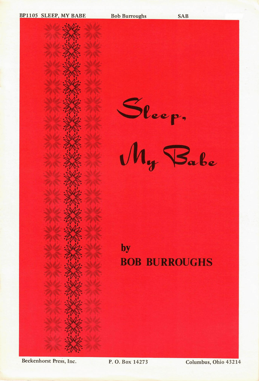 Sleep, My Babe Sleep, My Babe 3-Part scores gallery preview page 1