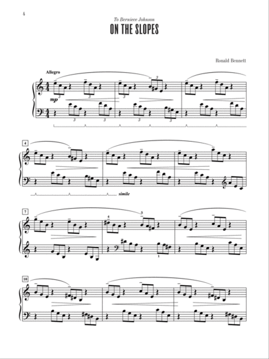 Myklas Contest Winners, Book 4 Piano Solo scores gallery preview page 2