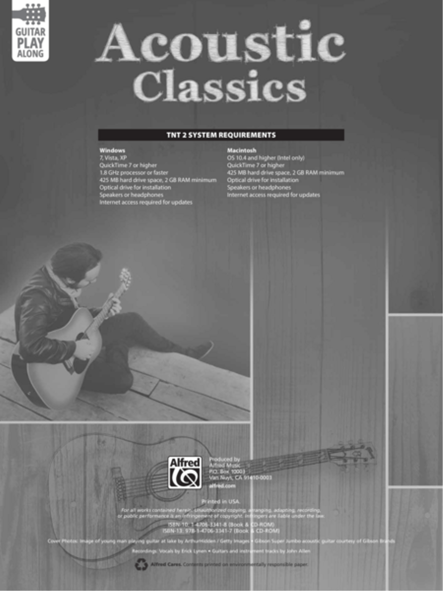 Classic Acoustic Guitar Play-Along Acoustic Guitar scores gallery preview page 2