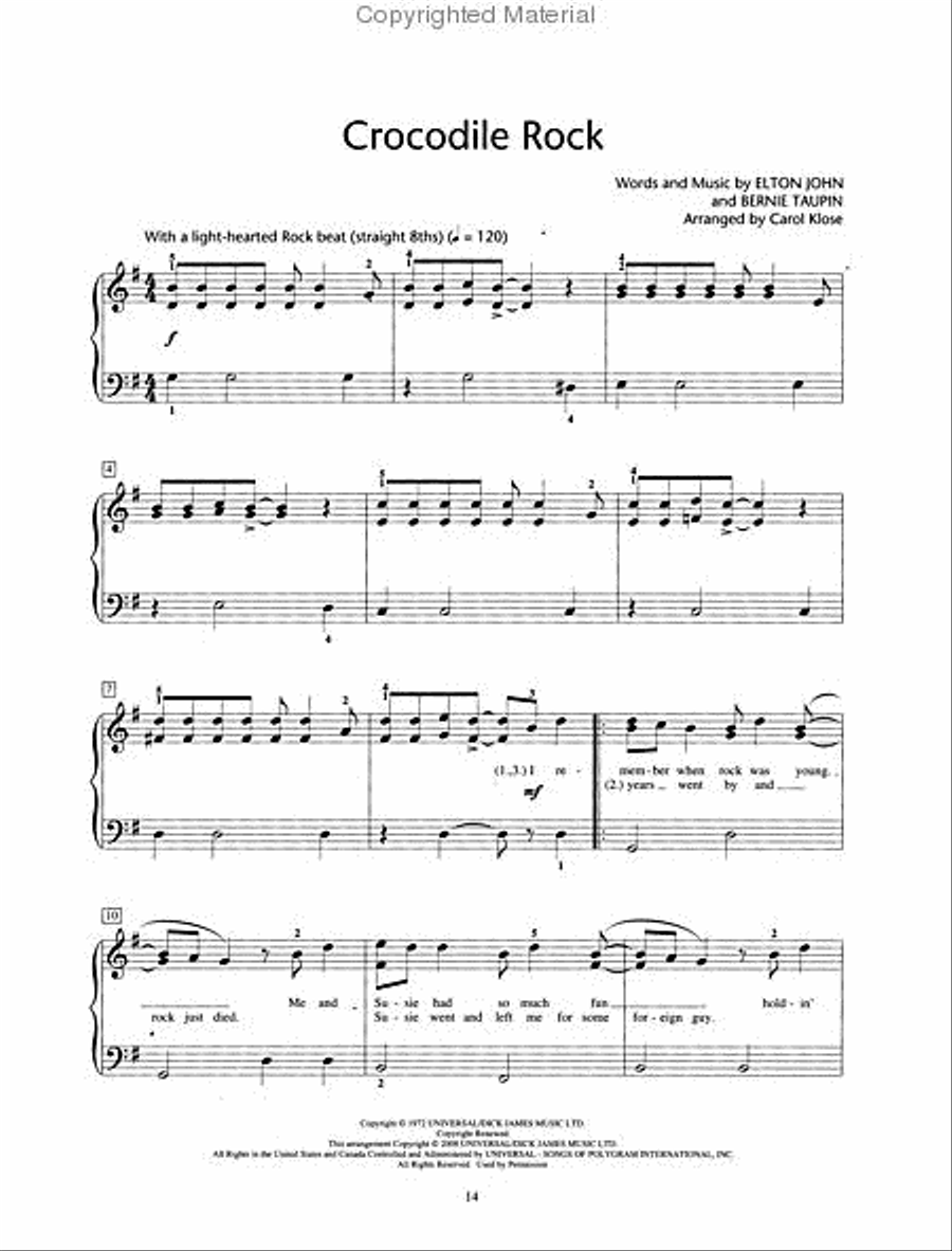 Elton John Piano Method scores gallery preview page 4
