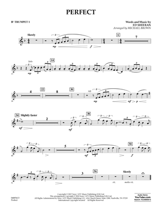 Perfect (arr. Michael Brown) - Bb Trumpet 1