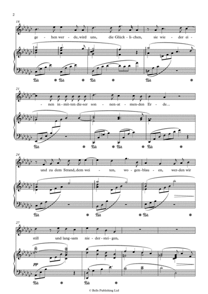 Morgen!, Op. 27 No. 4 (G-flat Major)