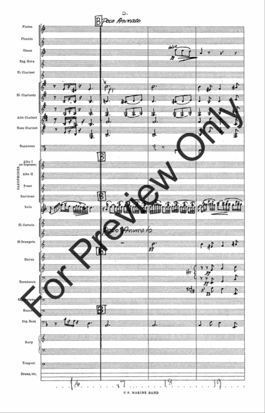 Fantasie Pastoral Hongroise (Score) Concert Band scores gallery preview page 8