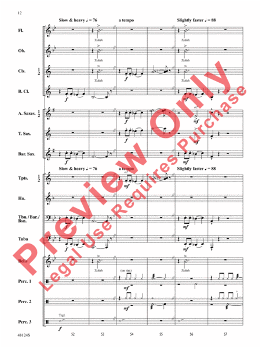Tin Man Does the Iron City Concert Band scores gallery preview page 13