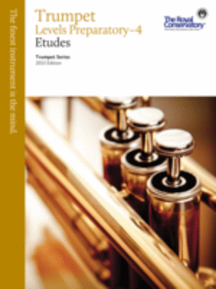 Book cover for Trumpet Etudes Preparatory-4