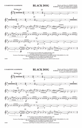 Black Dog: E-flat Baritone Saxophone