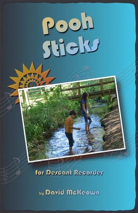 Book cover for Pooh Sticks, for Descant Recorder Duet