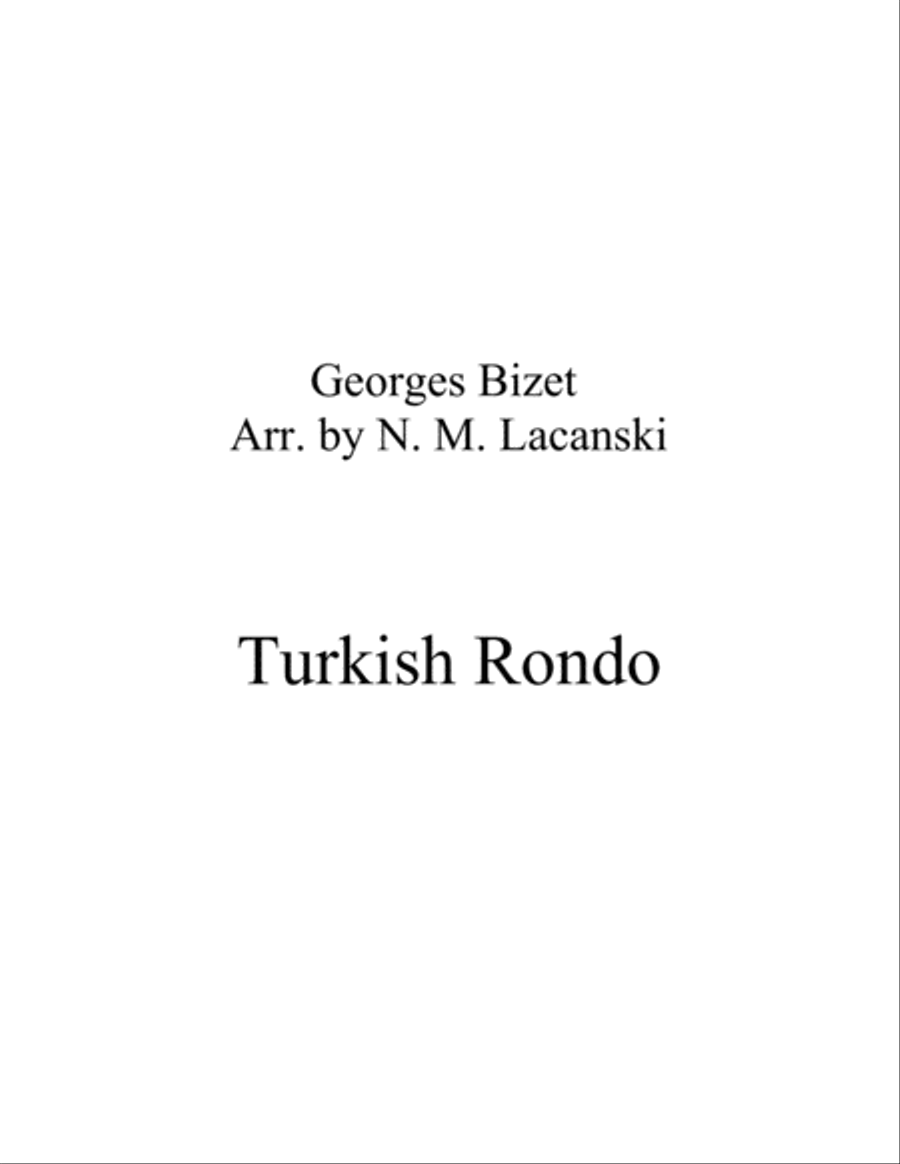 Turkish Rondo String Orchestra scores gallery preview page 1