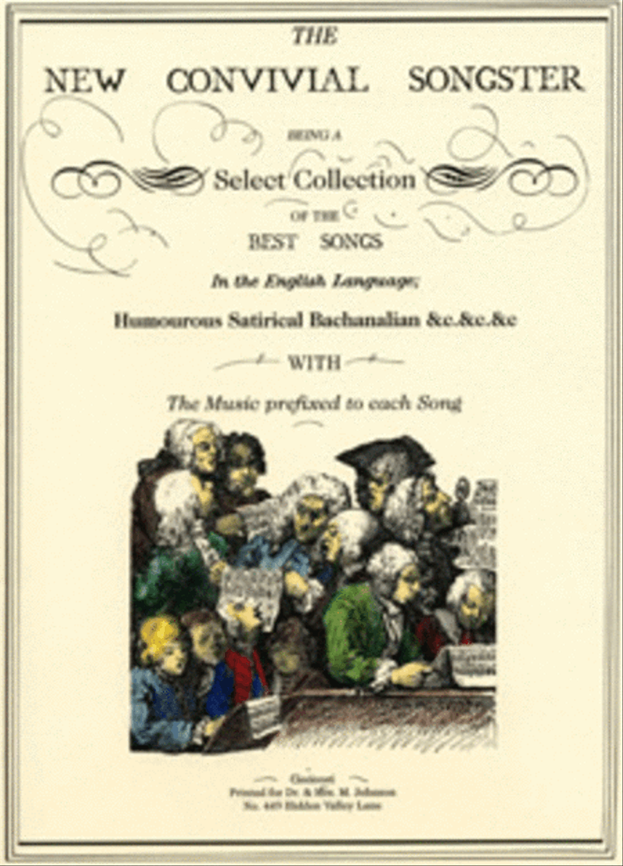 The New Convivial Songster Violin scores gallery preview page 1
