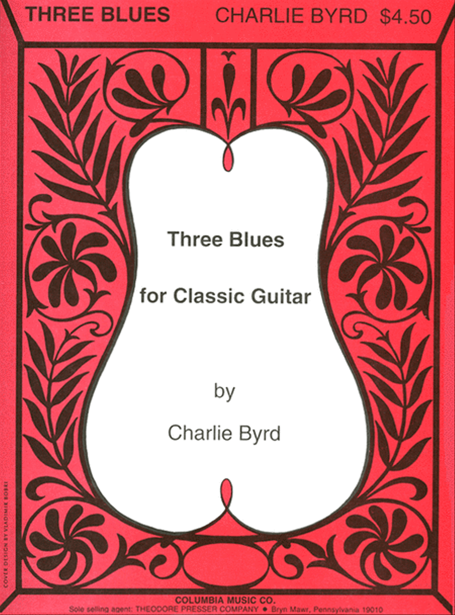 Three Blues for Classic Guitar Chamber Music scores gallery preview page 1