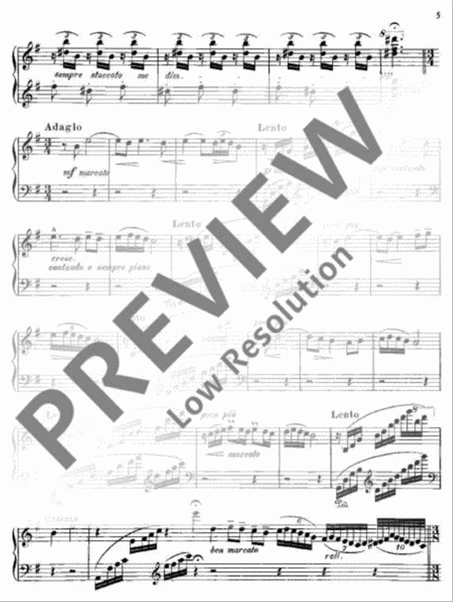 Malagueña Malagueña Piano Solo scores gallery preview page 6