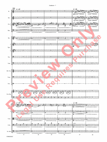 The Lord of the Rings: The Fellowship of the Ring by Howard Shore Full Orchestra - Sheet Music