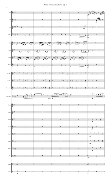 Nocturno, Op. 7 for Solo Trombone and Wind Ensemble image number null