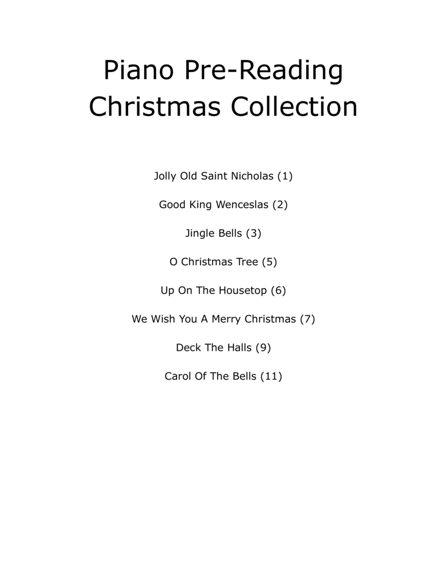 Book cover for Christmas Collection, Beginner, Pre-Reading