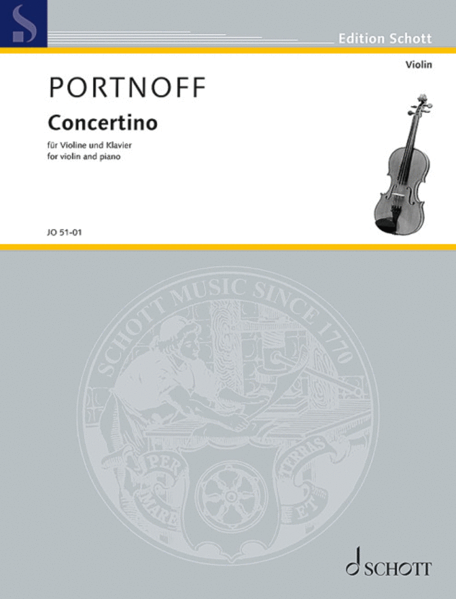 Concertino op. 23 Violin Solo scores gallery preview page 1