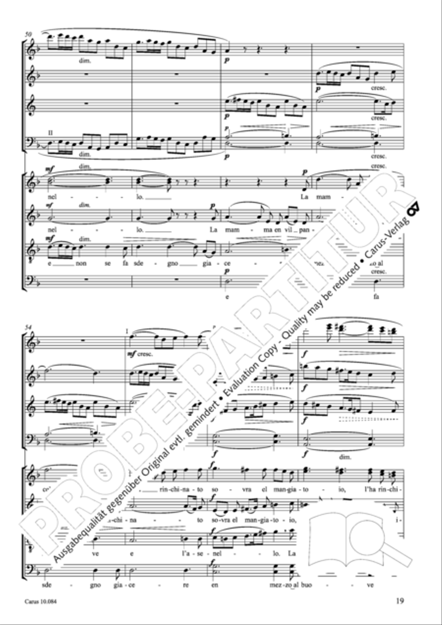 Lauda per la Nativita del Signore Divisi scores gallery preview page 20