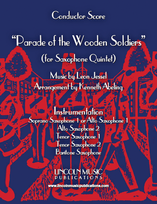 Parade of the Wooden Soldiers (for Saxophone Quintet SATTB or AATTB)