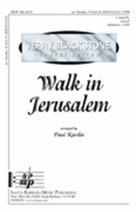 Walk in Jerusalem - TTBB Octavo