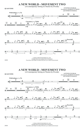 A New World---Movement Two: Quad-Toms