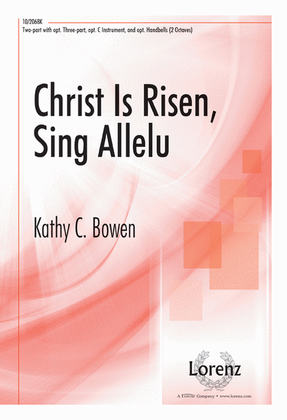 Book cover for Christ Is Risen, Sing Allelu