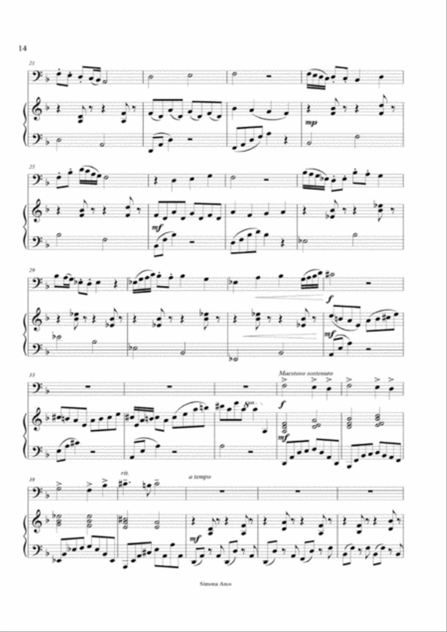 Romance Romance Bassoon scores gallery preview page 3