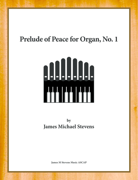 Prelude of Peace for Organ, No. 1 image number null