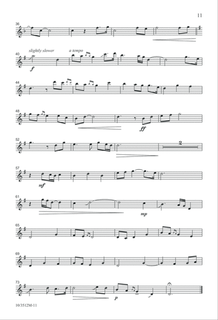 Shepherd Psalm Shepherd Psalm 4-Part scores gallery preview page 12