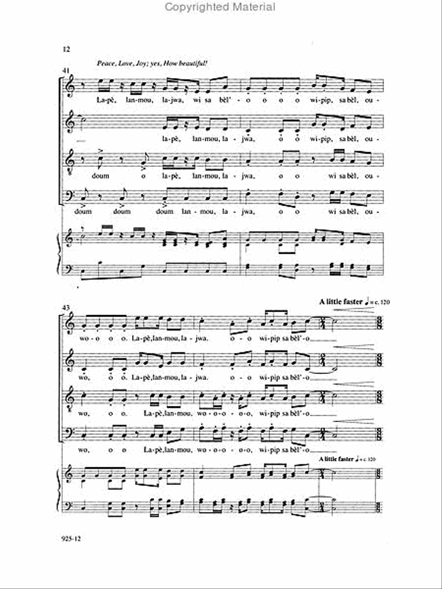 Wipip!!! - SATB Octavo image number null