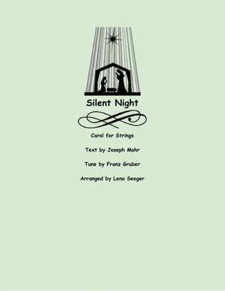 Book cover for Silent Night (two violins and cello)