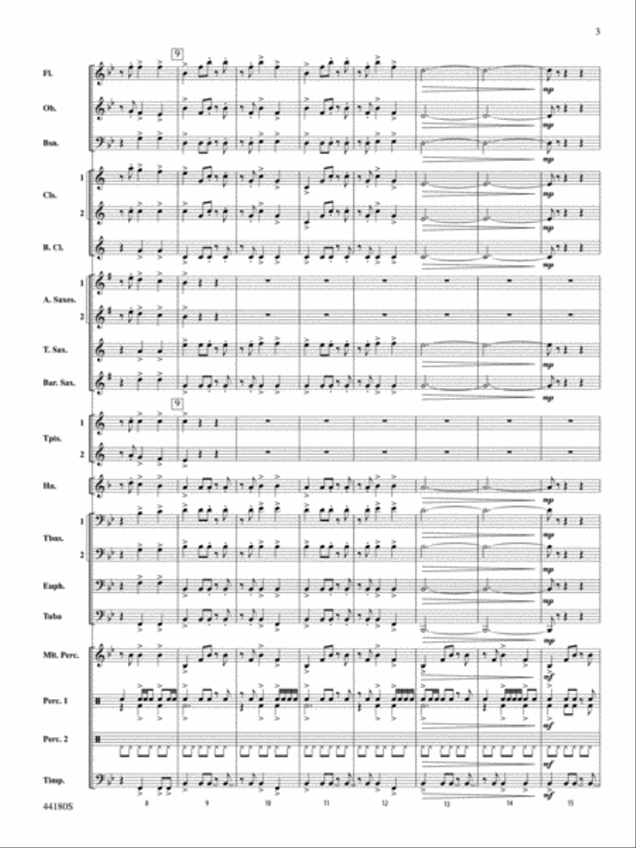 Workforce: Score Concert Band scores gallery preview page 3