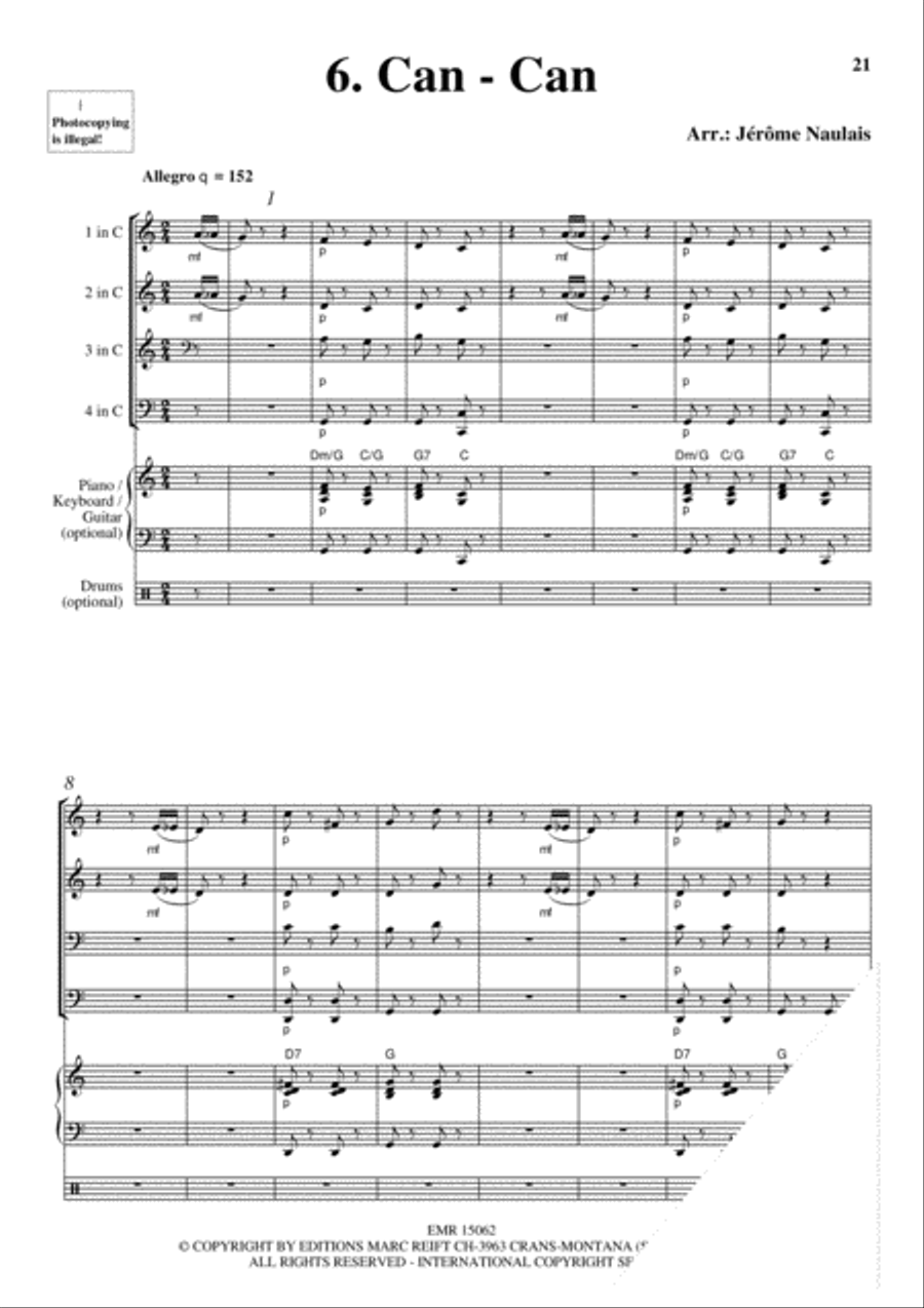 Brass Quartets Vol. 5 Brass Ensemble scores gallery preview page 8