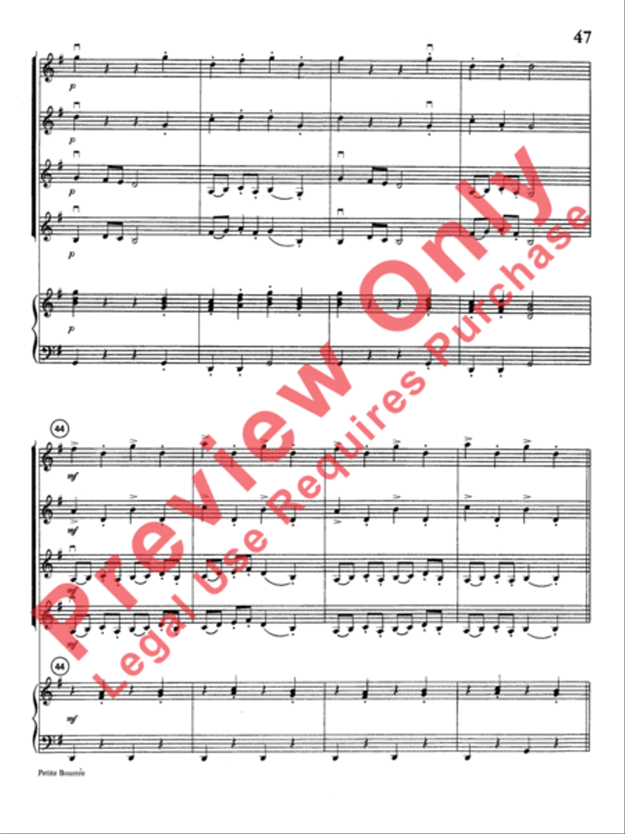 Highland/Etling Violin Quartet Series: Book 1