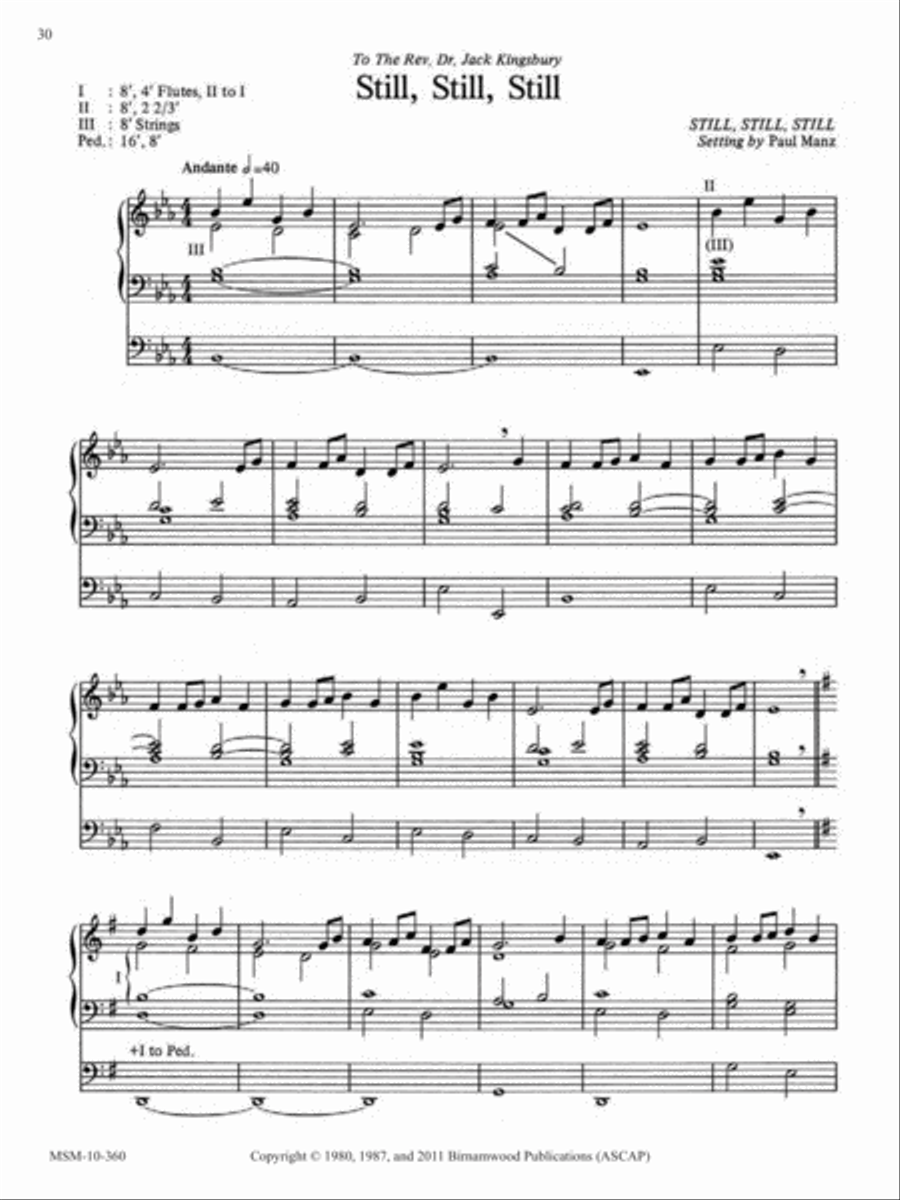 Ten Chorale Improvisations, Set 10 Organ scores gallery preview page 13
