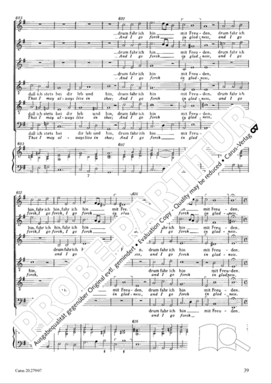 Musikalische Exequien I-III Orchestra scores gallery preview page 40