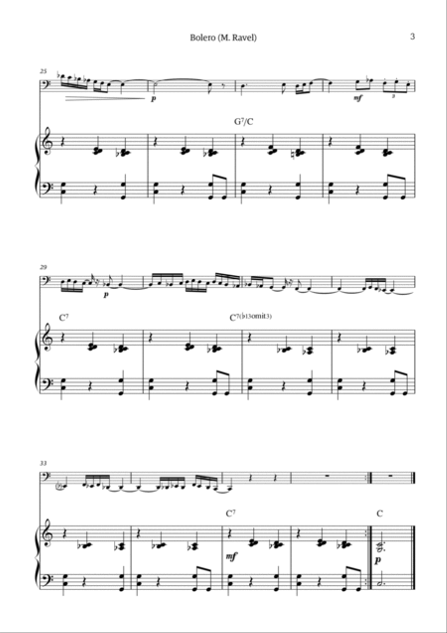 Bolero Chamber Music scores gallery preview page 3
