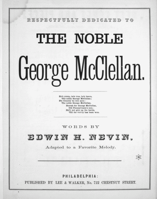 The Noble George McClellan