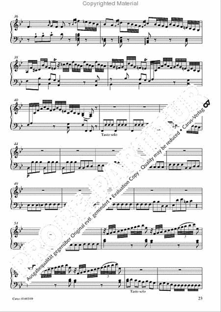 Grosse Orgelsolomesse in Es Voice scores gallery preview page 24
