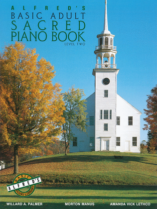 Book cover for Alfred's Basic Adult Piano Course Sacred Book, Book 2