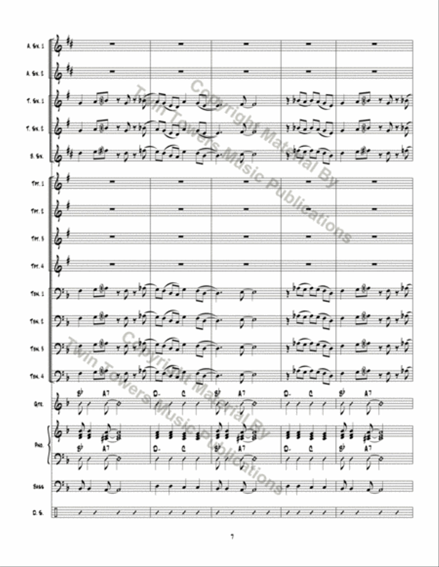 Who Shook? Who Shook? Jazz Ensemble scores gallery preview page 8