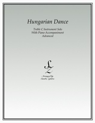 Hungarian Dance (treble C instrument solo)