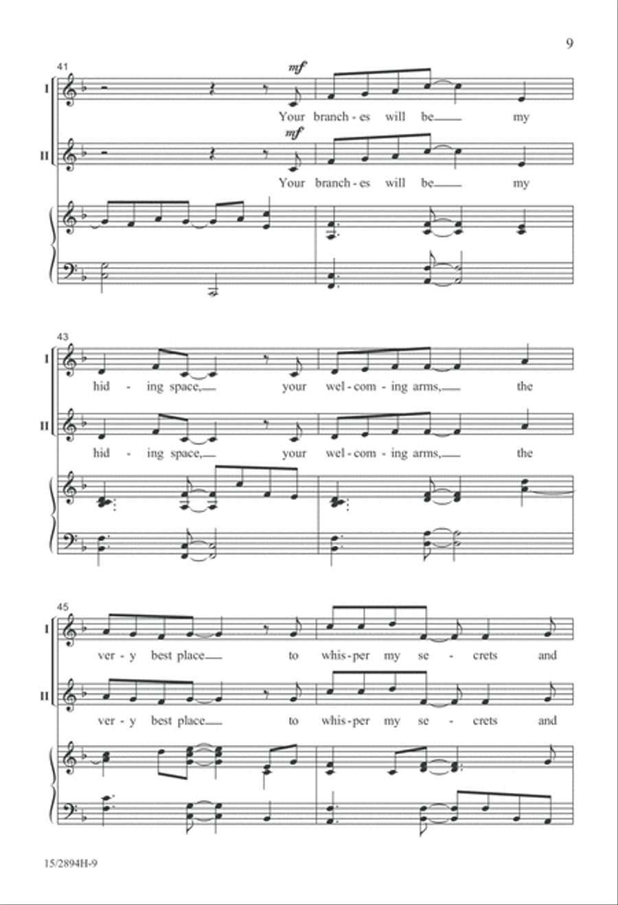 My Maple Tree and Me 2-Part scores gallery preview page 10