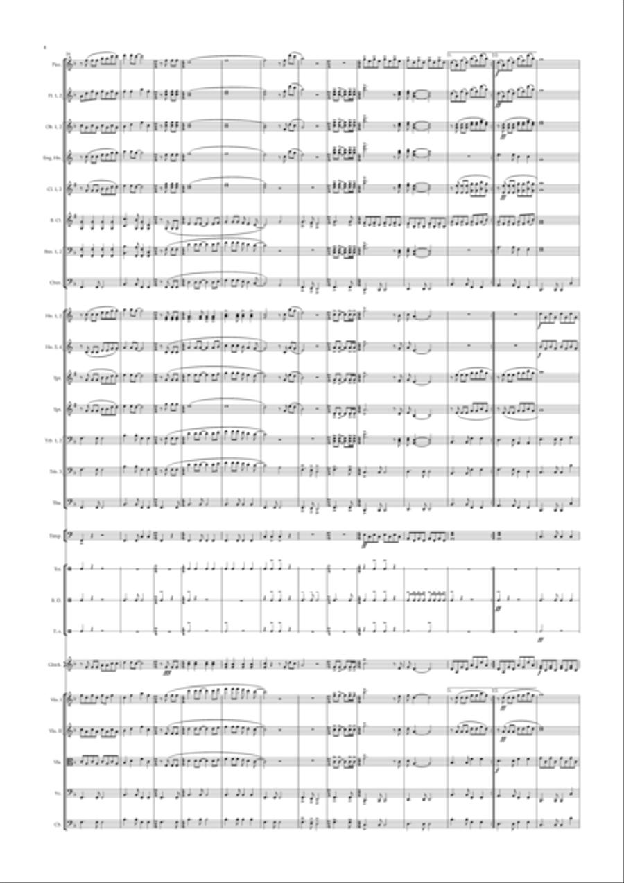 The Sound Of Silence Full Orchestra scores gallery preview page 4