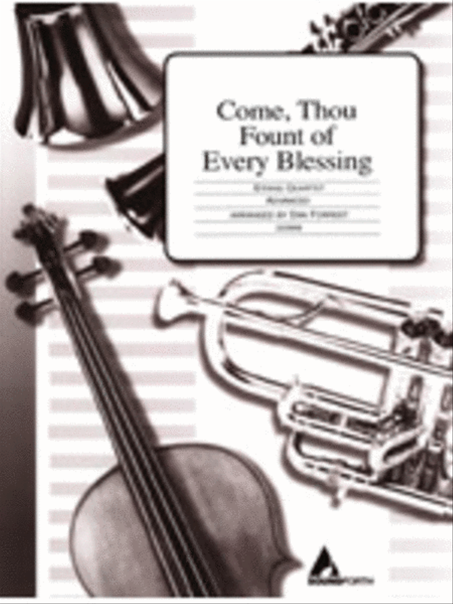 Come, Thou Fount of Every Blessing String Quartet scores gallery preview page 1