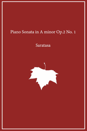 Sonata in A Minor Op. 2 No. 1 (Complete score)