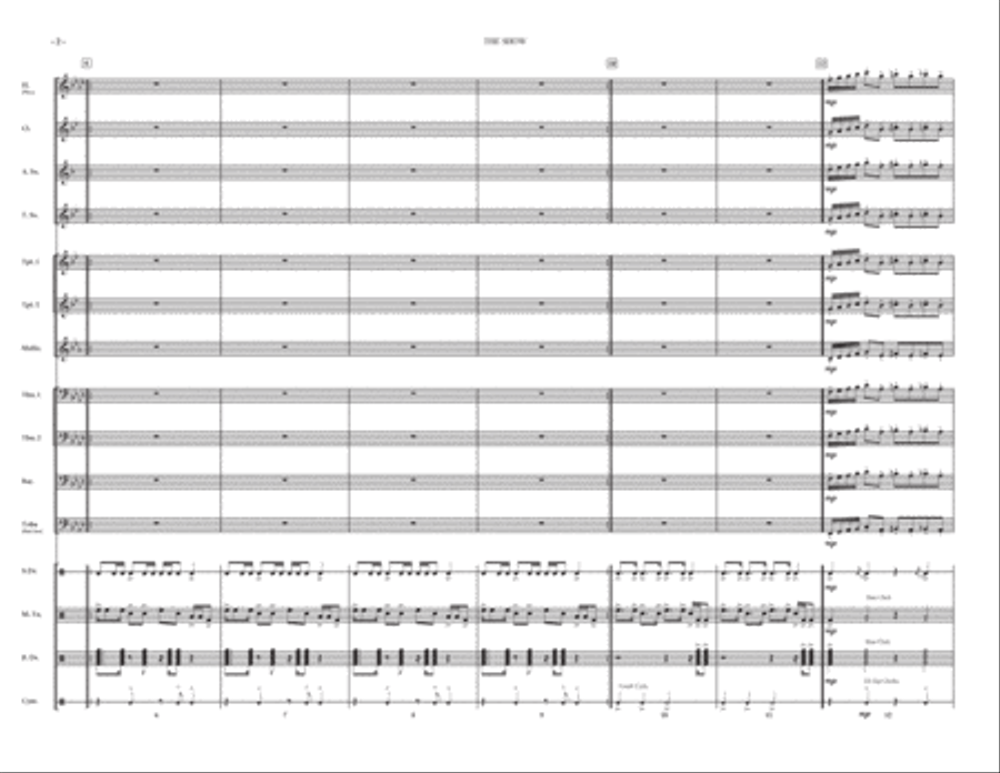 The Show Marching Band scores gallery preview page 2