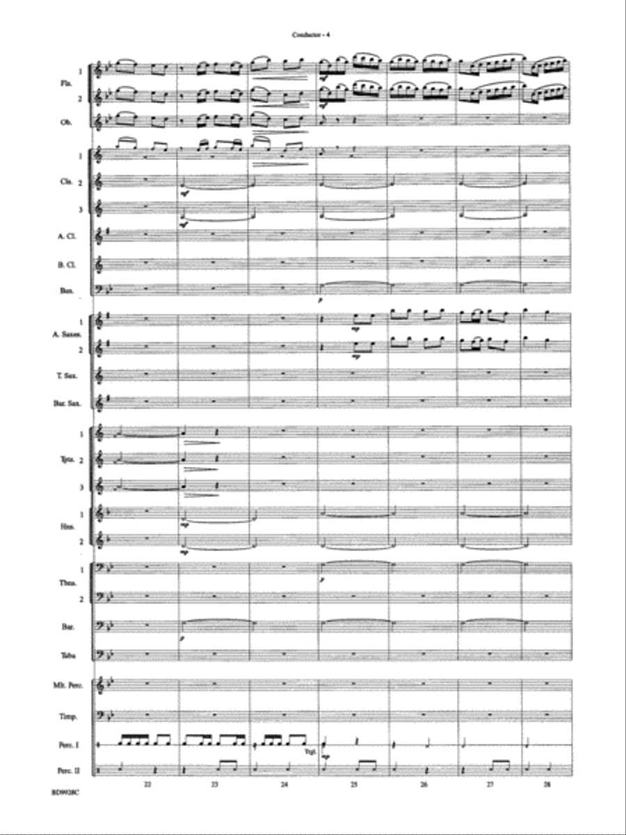 Patapan: Score Patapan: Score Concert Band scores gallery preview page 6