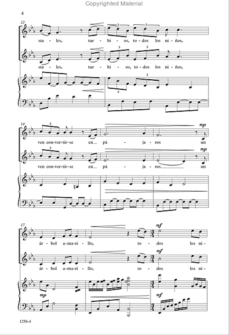 Los Cristales Turbios - SA Octavo SA scores gallery preview page 4